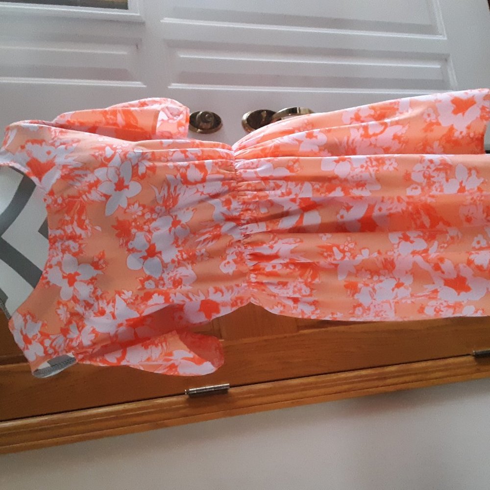 Neon Floral Joe Boxer Dress